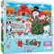 Masterpieces Holiday Glitter Jigsaw Puzzle 100 Pieces Snowmen Tree Farm 14X19